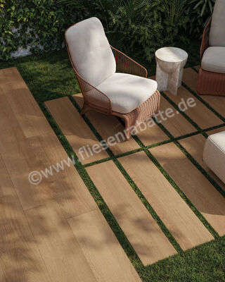  Sant Agostino Gracewood Outdoor Natural 30x120x2 cm Terrassenplatte AS 2.0 Matt Eben Antiscivolo CSAGWNA230 | 610441