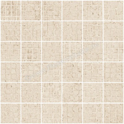  Sant Agostino Novart Ivory 30x30 cm Mosaik 5x5 Matt Strukturiert Naturale CSAMNOIV30 | 610669