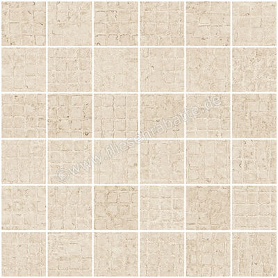  Sant Agostino Novart Ivory 30x30 cm Mosaik 5x5 Matt Strukturiert Naturale CSAMNOIV30 | 610672