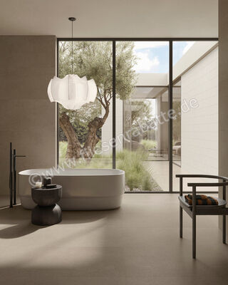  Sant Agostino Novart Sand 120x120 cm Bodenfliese / Wandfliese Matt Strukturiert Naturale CSANOVSA12 | 611707