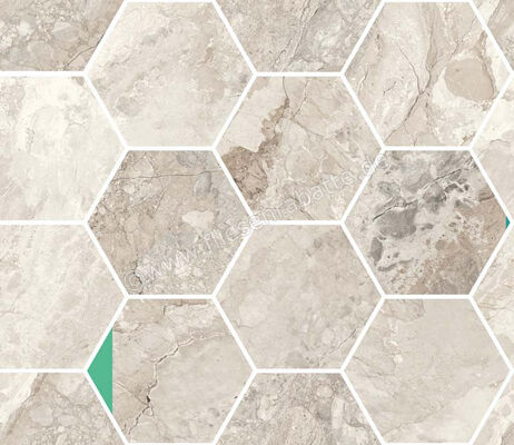  Sant Agostino Mystic Beige 30x34.5 cm Mosaik Maxi Class Glänzend Eben Krystal CSAMCMBK34 | 613618