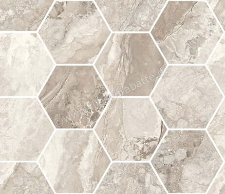  Sant Agostino Mystic Beige 30x34.5 cm Mosaik Maxi Class Glänzend Eben Krystal CSAMCMBK34 | 613624