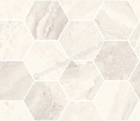  Sant Agostino Mystic Ivory 30x34.5 cm Mosaik Maxi Class Glänzend Eben Krystal CSAMCMIK34 | 613678