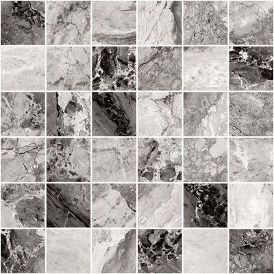  Sant Agostino Mystic Dark 30x30 cm Mosaik 5x5 Matt Eben Naturale CSAMMYDA30 | 613771