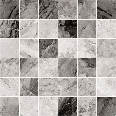  Sant Agostino Mystic Dark 30x30 cm Mosaik 5x5 Matt Eben Naturale CSAMMYDA30 | 613786