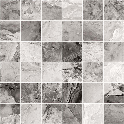  Sant Agostino Mystic Dark 30x30 cm Mosaik 5x5 Matt Eben Naturale CSAMMYDA30 | 613789