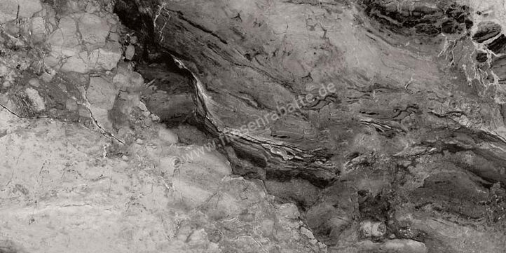  Sant Agostino Mystic Dark 30x60 cm Bodenfliese / Wandfliese Glänzend Eben Krystal CSAMYDAK30 | 614131