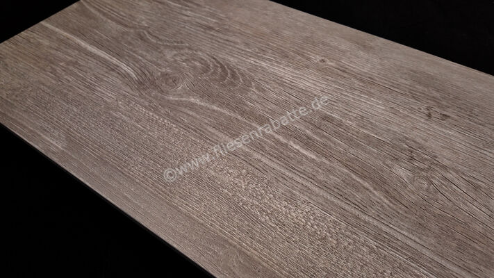  ceramicvision Athena Holz Outdoor Grau 40x40x2 cm Terrassenplatte Schnittmuster Matt Strukturiert Naturale CV4000210 SM | 616219