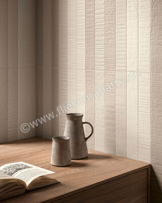  Sant Agostino Iki Wood Almond 5x30 cm Bodenfliese / Wandfliese Matt Strukturiert Naturale CSAIKWAL30 | 616705