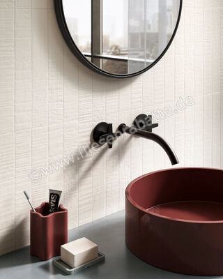  Sant Agostino Iki Wood Milk 5x30 cm Bodenfliese / Wandfliese Matt Strukturiert Naturale CSAIKWGA30 | 616723