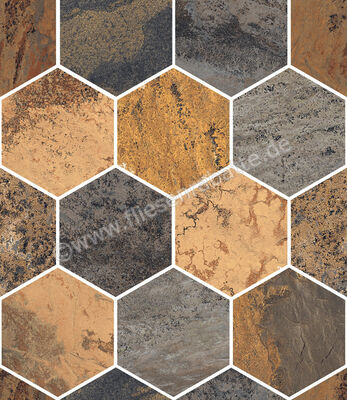  Sant Agostino Metastone Sunset 30x34.5 cm Mosaik Maxi Class Matt Eben Naturale CSAMCMSU34 | 617404