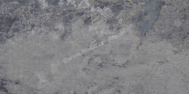  Sant Agostino Metastone Night 60x120 cm Wandfliese Decor Rigato Matt Strukturiert Rigata CSAMENIR12 | 617527