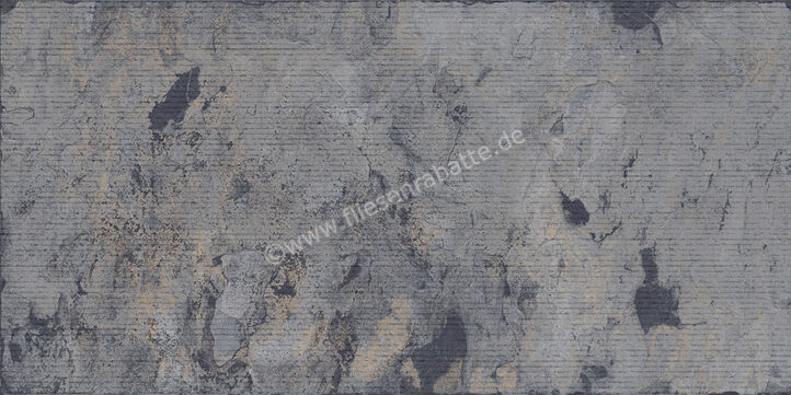  Sant Agostino Metastone Night 60x120 cm Wandfliese Decor Rigato Matt Strukturiert Rigata CSAMENIR12 | 617530