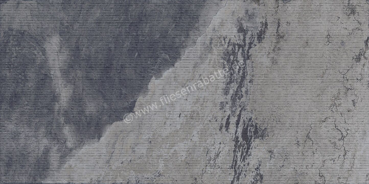  Sant Agostino Metastone Night 60x120 cm Wandfliese Decor Rigato Matt Strukturiert Rigata CSAMENIR12 | 617548