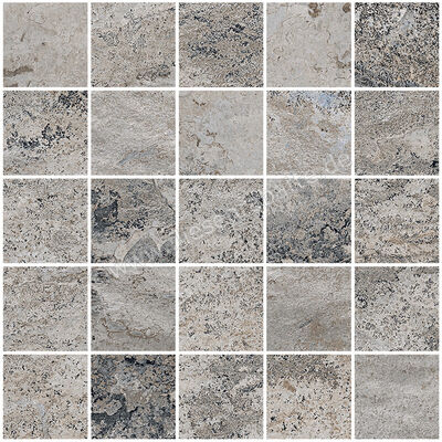  Sant Agostino Metastone Fog 30x30 cm Mosaik 5x5 Matt Eben Naturale CSAMMSFO30 | 617887