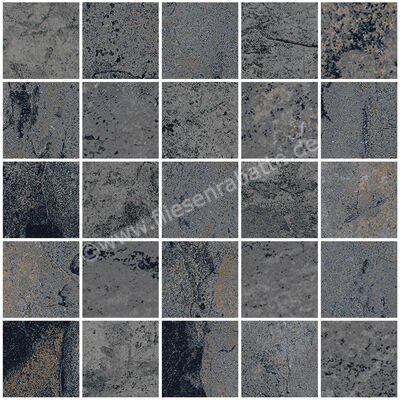  Sant Agostino Metastone Night 30x30 cm Mosaik 5x5 Matt Eben Naturale CSAMMSNI30 | 617929