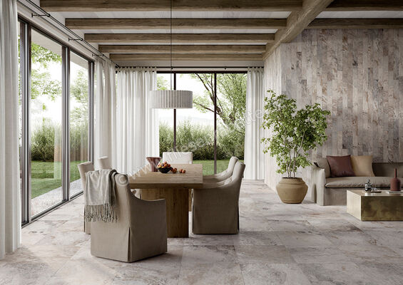  Sant Agostino Metastone Mud 10x120 cm Bodenfliese / Wandfliese Matt Eben Naturale CSAM10MU12 | 617989