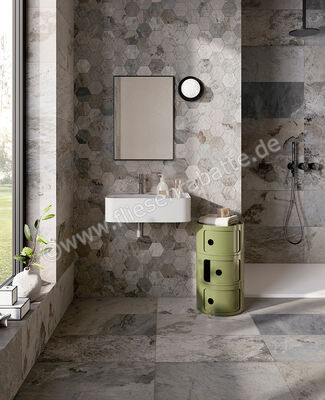  Sant Agostino Metastone Fog 30x34.5 cm Mosaik Maxi Class Matt Eben Naturale CSAMCMFO34 | 618028