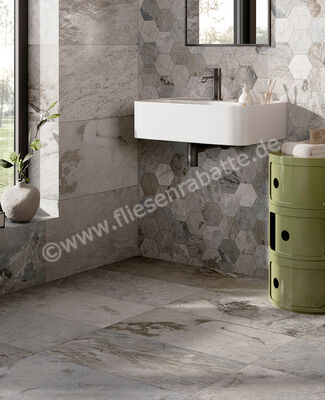  Sant Agostino Metastone Fog 60x120 cm Bodenfliese / Wandfliese Matt Eben Naturale CSAMETFO12 | 618166