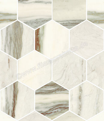  Sant Agostino Star Marble Emerald 30x34.5 cm Mosaik Maxi Class Glänzend Eben Krystal CSAMCMEK34 | 618331