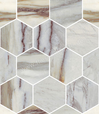  Sant Agostino Star Marble Indigo 30x34.5 cm Mosaik Maxi Class Glänzend Eben Krystal CSAMCMNK34 | 618349