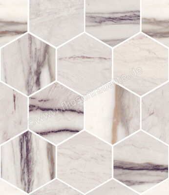  Sant Agostino Star Marble Purple 30x34.5 cm Mosaik Maxi Class Glänzend Eben Krystal CSAMCMUK34 | 618352