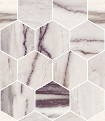  Sant Agostino Star Marble Purple 30x34.5 cm Mosaik Maxi Class Glänzend Eben Krystal CSAMCMUK34 | 618358