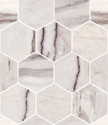  Sant Agostino Star Marble Purple 30x34.5 cm Mosaik Maxi Class Glänzend Eben Krystal CSAMCMUK34 | 618364