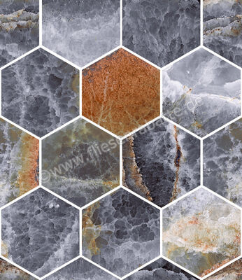  Sant Agostino Star Onyx Indigo 30x34.5 cm Mosaik Maxi Class Glänzend Eben Krystal CSAMCONK34 | 618391