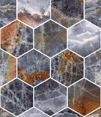  Sant Agostino Star Onyx Indigo 30x34.5 cm Mosaik Maxi Class Glänzend Eben Krystal CSAMCONK34 | 618403