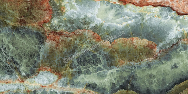  Sant Agostino Star Onyx Emerald 30x60 cm Bodenfliese / Wandfliese Glänzend Eben Krystal CSASOEMK30 | 618880