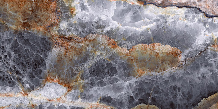  Sant Agostino Star Onyx Indigo 30x60 cm Bodenfliese / Wandfliese Glänzend Eben Krystal CSASOINK30 | 618946