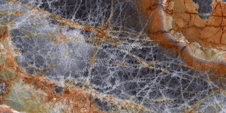  Sant Agostino Star Onyx Indigo 30x60 cm Bodenfliese / Wandfliese Glänzend Eben Krystal CSASOINK30 | 618964