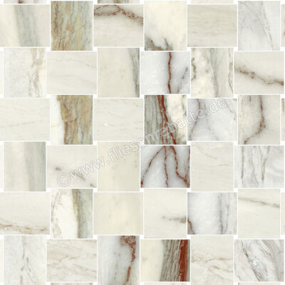  Sant Agostino Star Marble Emerald 30x30 cm Mosaik 5x5 Matt Eben Naturale CSASTMEM30 | 619045