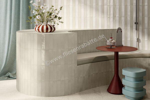  Del Conca Ghiaccioli Limone 6x25 cm Wandfliese Brick Glänzend Strukturiert Naturale 62GH11BRI | 620074