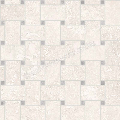  Sant Agostino Via Appia White 30x30 cm Mosaik Rete Glänzend Eben Krystal CSAREAWK30 | 620959