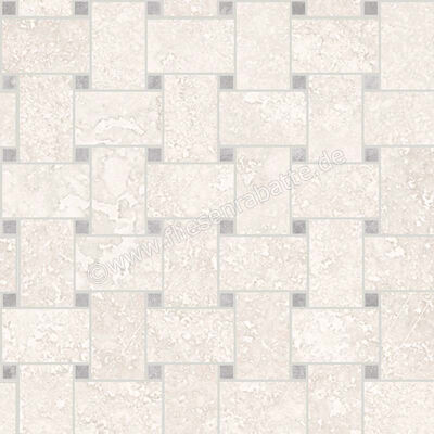  Sant Agostino Via Appia White 30x30 cm Mosaik Rete Glänzend Eben Krystal CSAREAWK30 | 620965