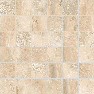  Sant Agostino Via Appia Beige 30x30 cm Mosaik 5x5 Matt Eben Naturale CSAMAVCB30 | 621031