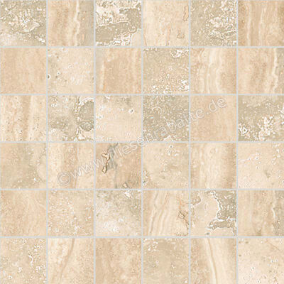  Sant Agostino Via Appia Beige 30x30 cm Mosaik 5x5 Matt Eben Naturale CSAMAVCB30 | 621034