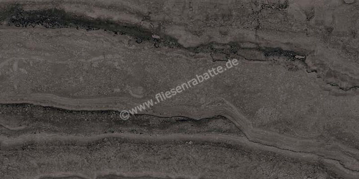  Sant Agostino Via Appia Dark 30x60 cm Bodenfliese / Wandfliese Vein Cut Glänzend Eben Krystal CSAAVCDK30 | 621568