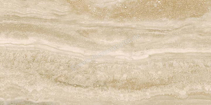  Sant Agostino Via Appia Beige 30x60 cm Bodenfliese / Wandfliese Vein Cut Glänzend Eben Krystal CSAAVCBK30 | 621703