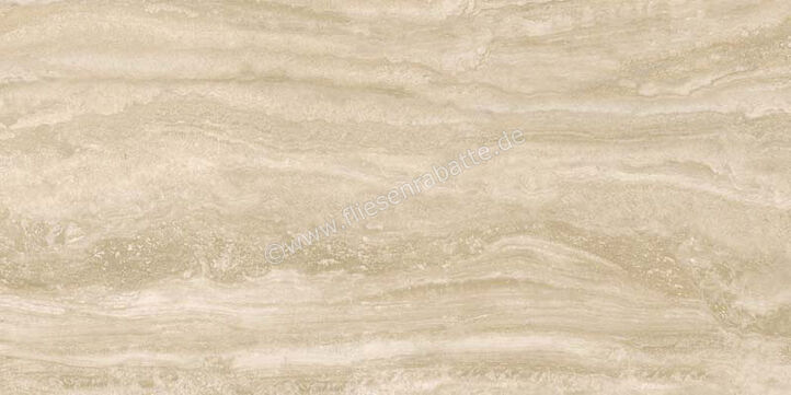  Sant Agostino Via Appia Beige 60x120 cm Bodenfliese / Wandfliese Vein Cut Glänzend Eben Krystal CSAAVCBK12 | 621733
