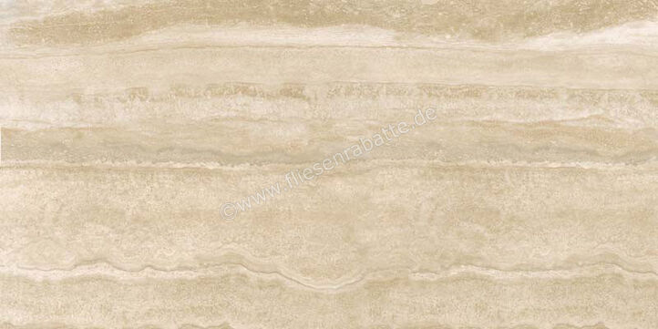  Sant Agostino Via Appia Beige 60x120 cm Bodenfliese / Wandfliese Vein Cut Glänzend Eben Krystal CSAAVCBK12 | 621748