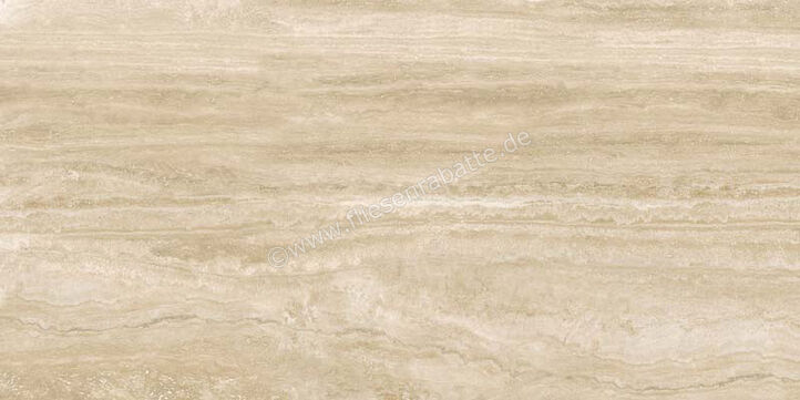  Sant Agostino Via Appia Beige 60x120 cm Bodenfliese / Wandfliese Vein Cut Glänzend Eben Krystal CSAAVCBK12 | 621751