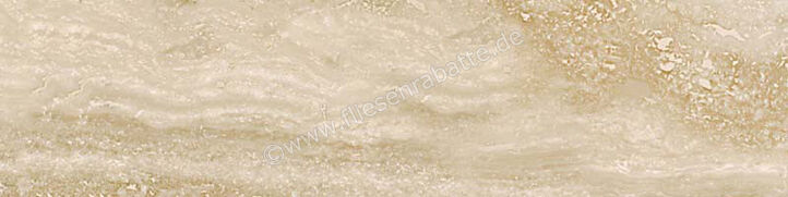  Sant Agostino Via Appia Beige 7.3x29.6 cm Bodenfliese / Wandfliese Vein Cut Glänzend Eben Krystal CSAAVBK730 | 621829