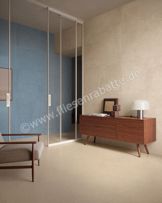  Sant Agostino Iro Ivory 60x120 cm Wandfliesen Decor Stripe Matt Strukturiert Naturale CSAISTIV12 | 622609