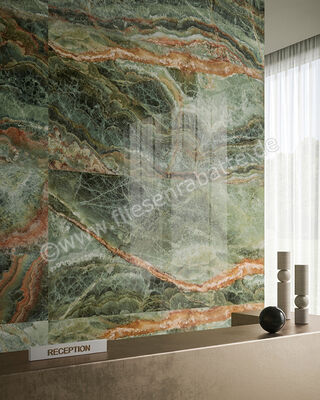  Sant Agostino Star Onyx Emerald 30x60 cm Bodenfliese / Wandfliese Glänzend Eben Krystal CSASOEMK30 | 622732