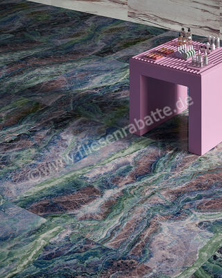  Sant Agostino Star Onyx Purple 30x60 cm Bodenfliese / Wandfliese Glänzend Eben Krystal CSASOPUK30 | 622777