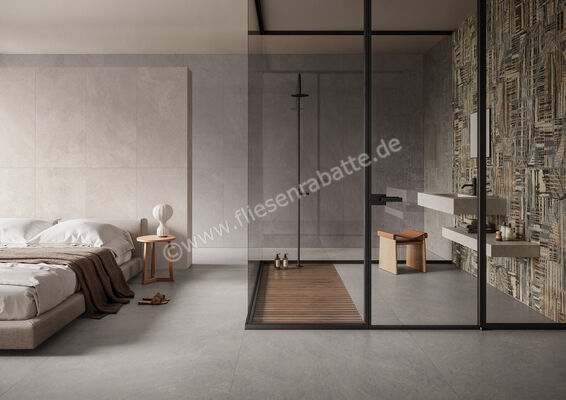  Monocibec Monogram Glyph 60x120 cm Wandfliese Decori Glyph Matt Strukturiert Natural Evolution 145297 | 623794