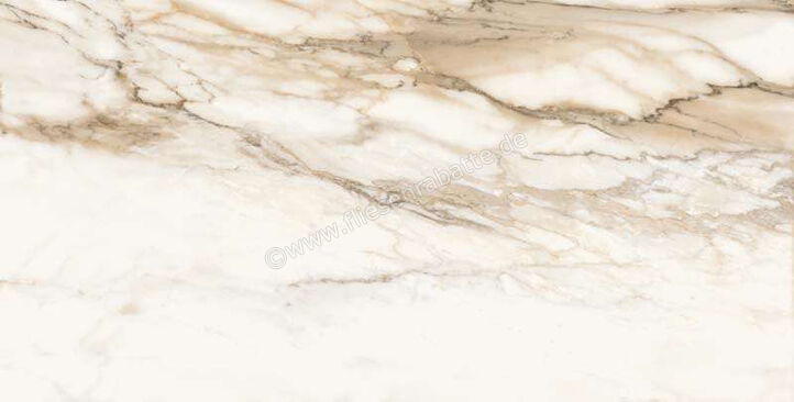  Sant Agostino Trumarmi Gold 60x120 cm Bodenfliese / Wandfliese Glänzend Eben Krystal CSATMGOK12 | 624931